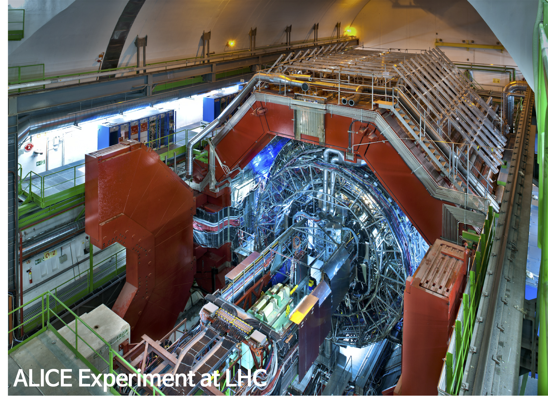 ALICE detector at the LHC